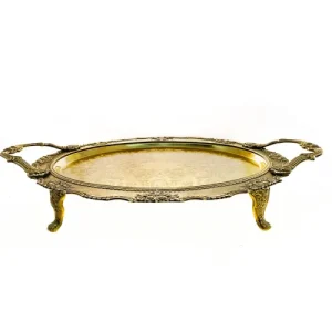 سینی مدل بیضی پایه دار